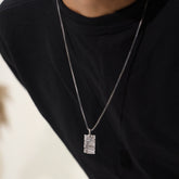 Focus Silver pendant